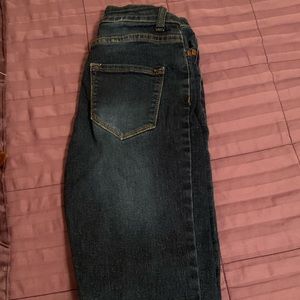 Fashion Nova Dark and Light Washed Skinny Jeans